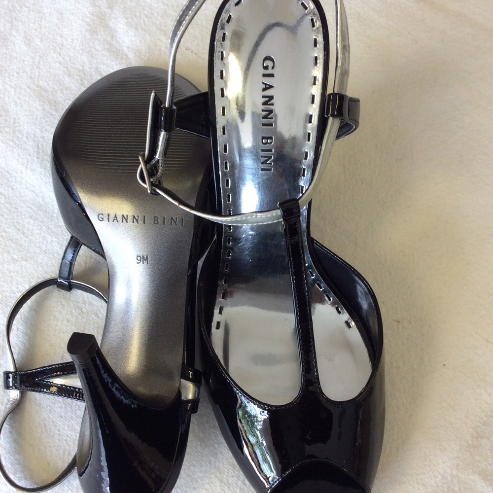 GIANNI BINI Black and Gray Size 9M